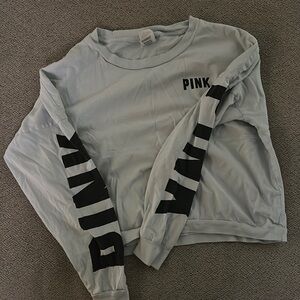Pink long sleeve pullover